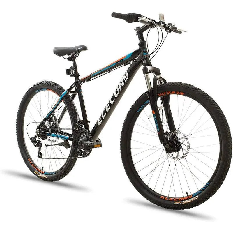 Aluminium, 26 in., Aluminium Mountain Bike 21 Stufen Mountain Bike Dual Disc Bremsen für Männer, 21 Stufen