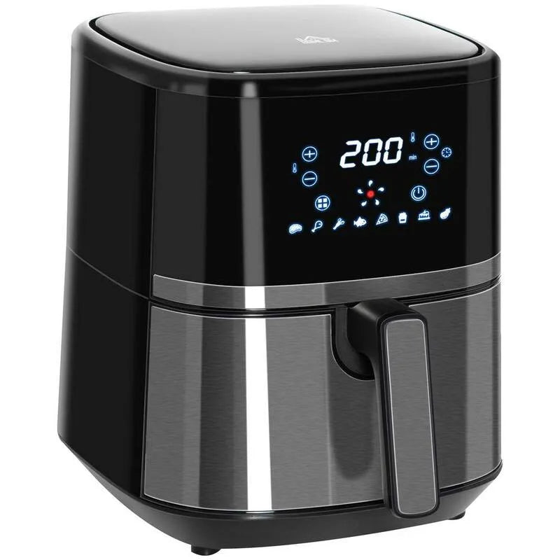 Heißluftfritteusenofen 4-in-1, 4 qt, Touch Controls, Timer, Backfunktion, Digital Touchscreen, 60
