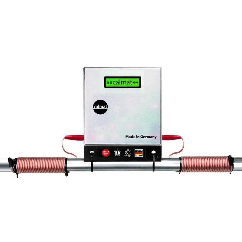 Calmat, 0-59 GPG Elektronisches Anti-Skalierungs- und Rostwasser-Aufbereitungssystem Made in Germany für das ganze Haus, Schwarz, Wasserenthärtersysteme
