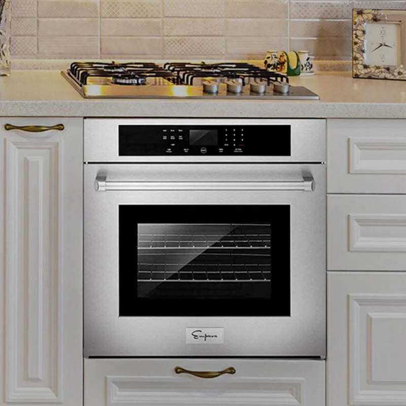 Single Electric Wall Ofen, Edelstahl, Selbstreinigung, Konvektion Kochen, 30 in., Einzelne Elektrische Wandöfen