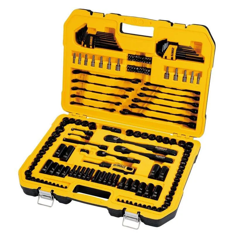 184 Teile DEWALT 184-Stück, Schwarz Chrome Mechanics Werkzeug Set
