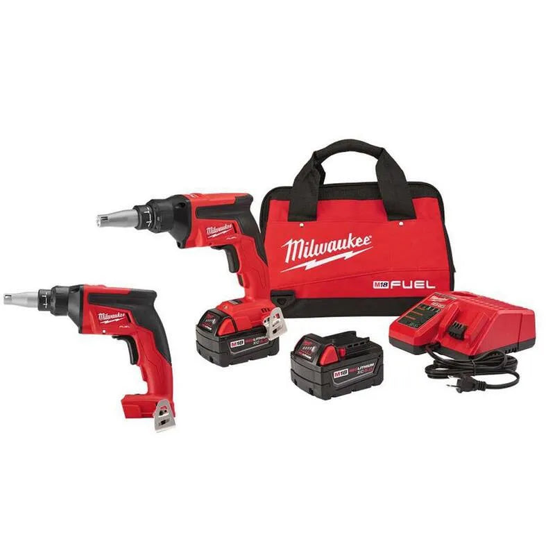 Milwaukee 18-Volt bürstenlos kabellos Drywall Screw Gun Kit, kabellos Design, M18