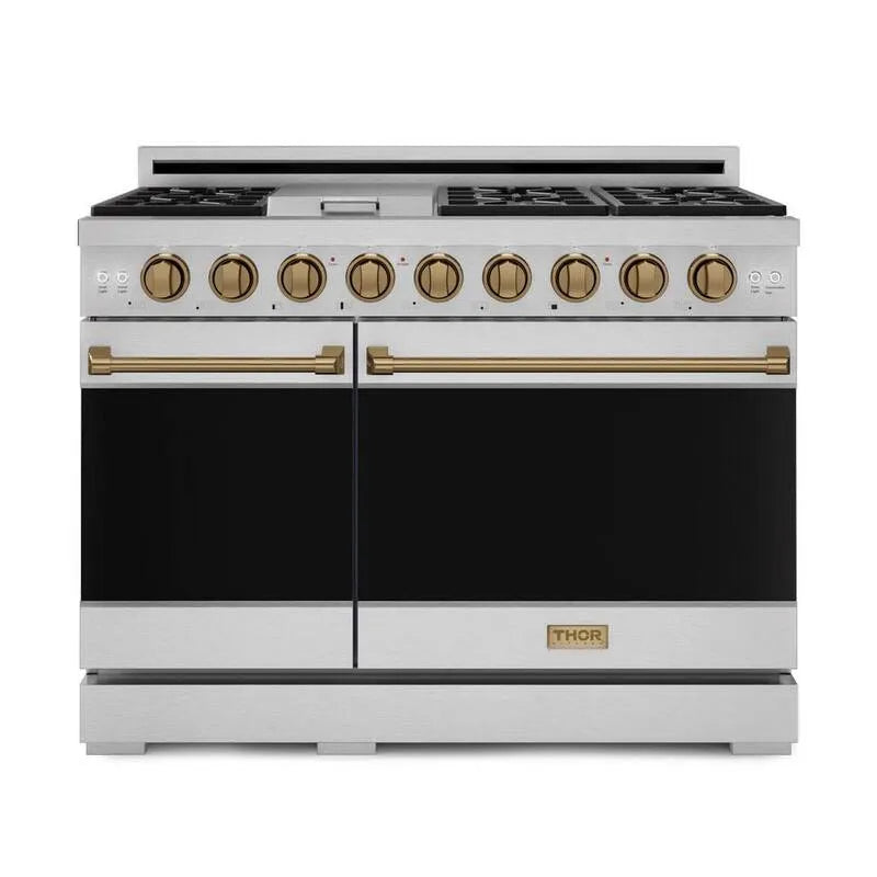 Gas Herd 6-Burners, 48 in., Convection Cooking, Gordon Ramsay Series, Bronze