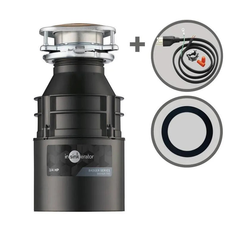 InSinkErator Sink, Küche, Badger Series, 3/4 HP, Badger 700
