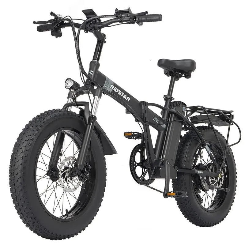 20 in., Faltbar, Fat Tire E-Bike für Erwachsene Faltbares Elektrofahrrad, Faltbares Design
