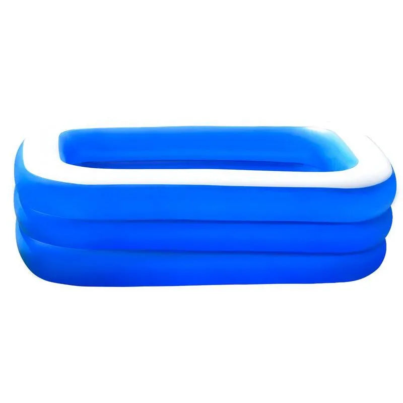 Kiddie Pool, 22 in., 120 in. x 70 in. x 22 in. Rechteck Deep Inflatable Ocean, 120 in. x 70 in.