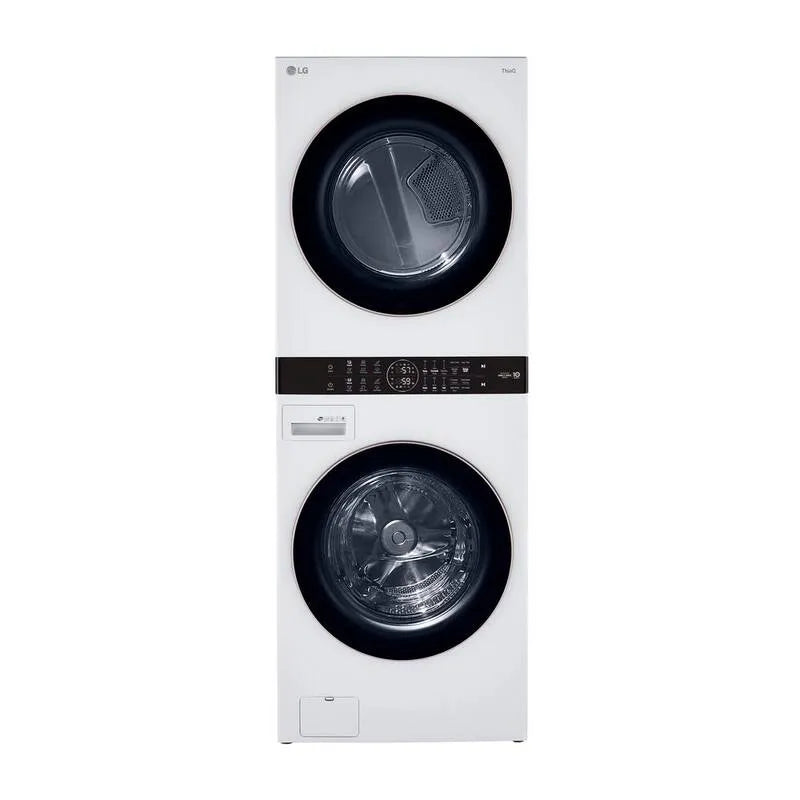 LG, 4. 5 Cu. Ft, 7. 4 Cu. Ft, WashTower Stacked SMART Laundry Center 4. 5 Cu. Ft, 4.5 Cu.Ft, 7.4 Cu.Ft, Weiß, Wäschereizentren