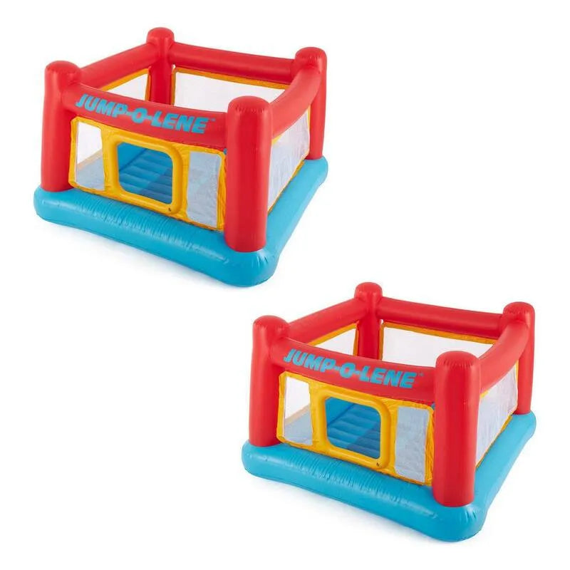Intex, aufblasbarer Sprung O Lene Play Ball Pit Playhouse Bounce House Ring