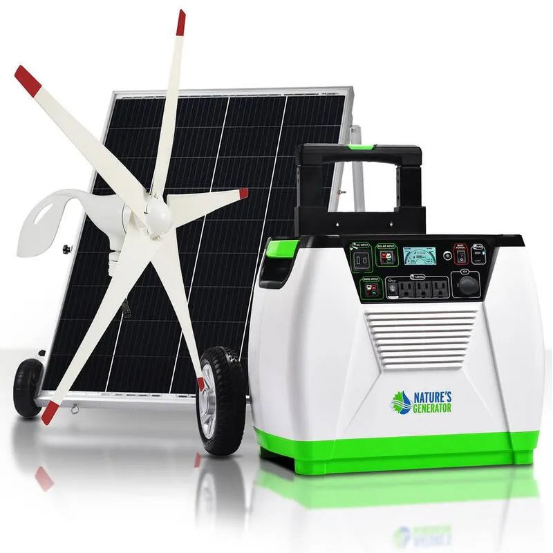 Portable Generator 1800-Watt/2880W, kompakte, tragbare Bauweise, 100W