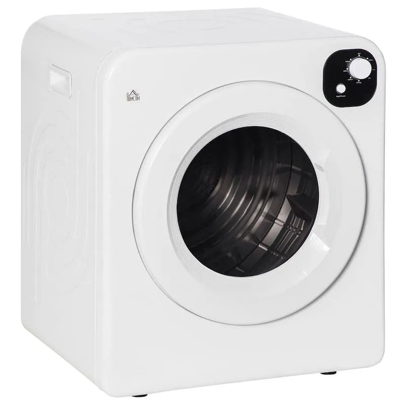 Ventless Frontload Compact Wäschetrockner 120-V, kompakte, tragbare Bauweise, Ventless Design, 3, 2 cu. ft, 1300-W für Wohnung, Weiß, 3.2 cu. ft