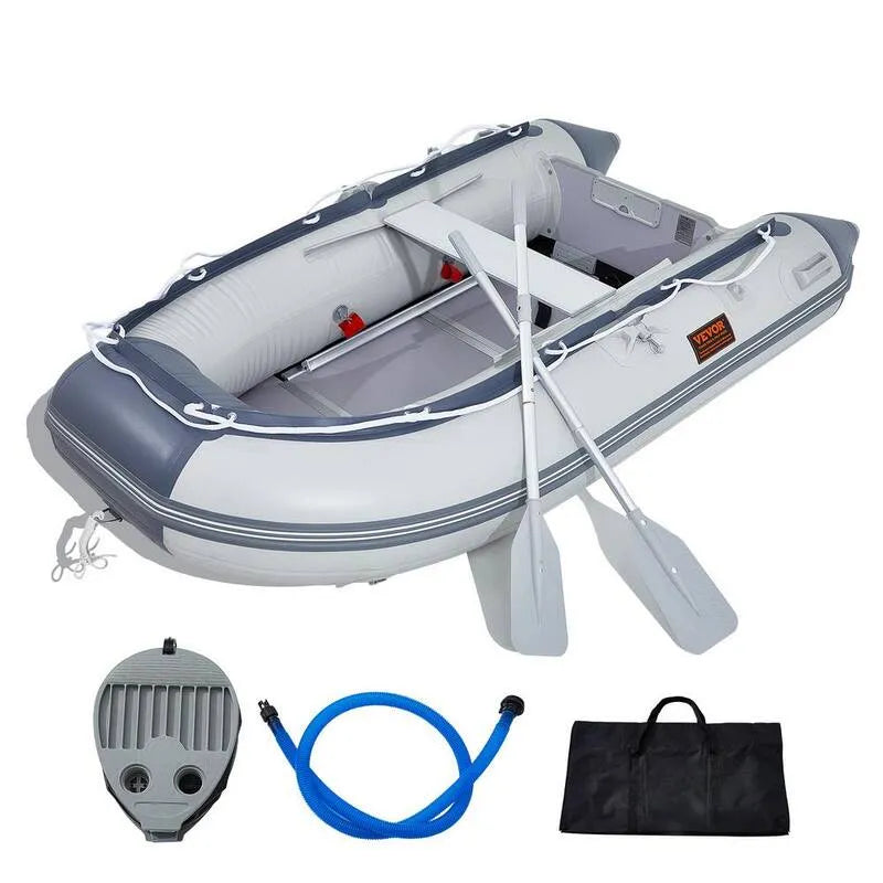 4-Personen, mit Marine Wood Floor und verstellbare Aluminiumbank, 4-Personen Transom Sport Tender Boot