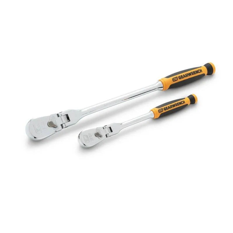Dual Material Flex-Head Teardrop Ratchet Set 120XP, 1/4 in., 8 in., 2 Teile