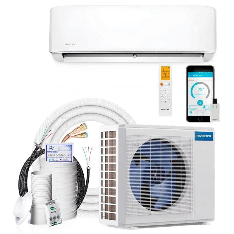 MRCOOL 1-Ton kanalloses Mini-Split-System, 22 SEER, 12000 BTU, 25ft, 1-Zone, 12K, 12,000 BTU
