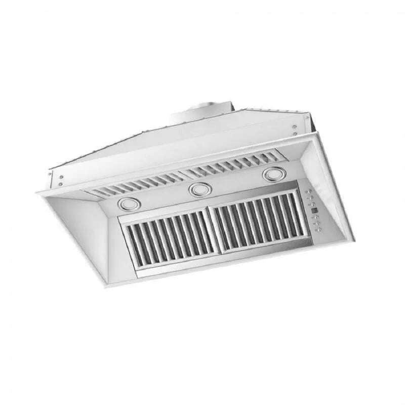 Dunstabzugshaube, 400 CFM, 28 in., Edelstahl, Einbauinstallation