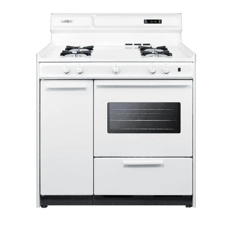 Gas Herd, 36 in., 2. 9 cu. ft, Gas Kochgeräte mit Brennerkonfiguration, Weiß, 2.9 cu. ft, Gasherde mit einem Backofen