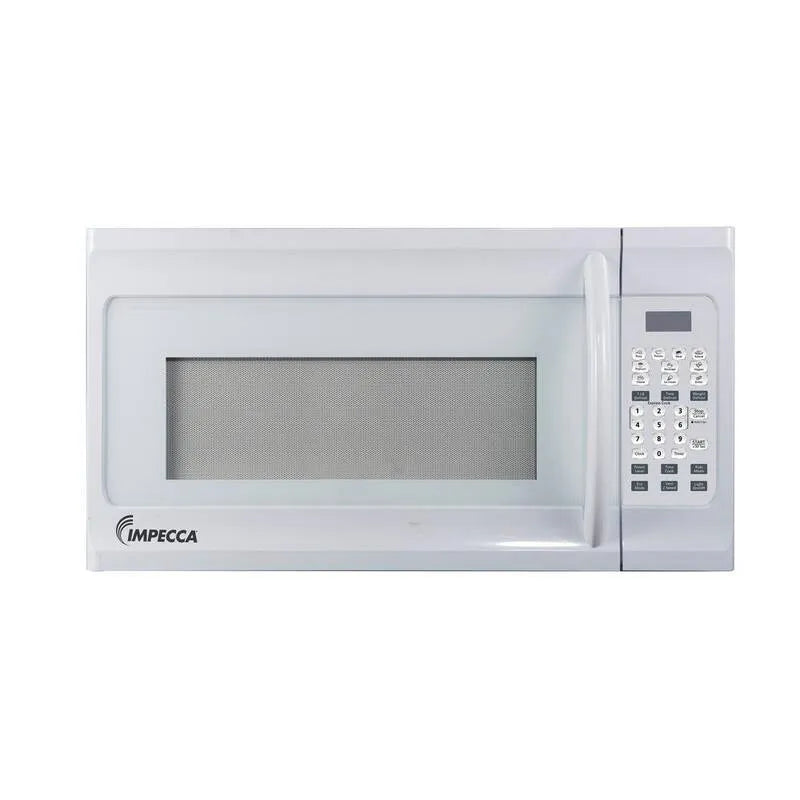 12. 4-Inch Mikrowellenofen über den Bereich 30-Inch, 300 CFM, 1. 6 Cu. Ft, 2 Stufen, 12, 4-Inch-Drehtisch, Weiß, 1.6 Cu. Ft