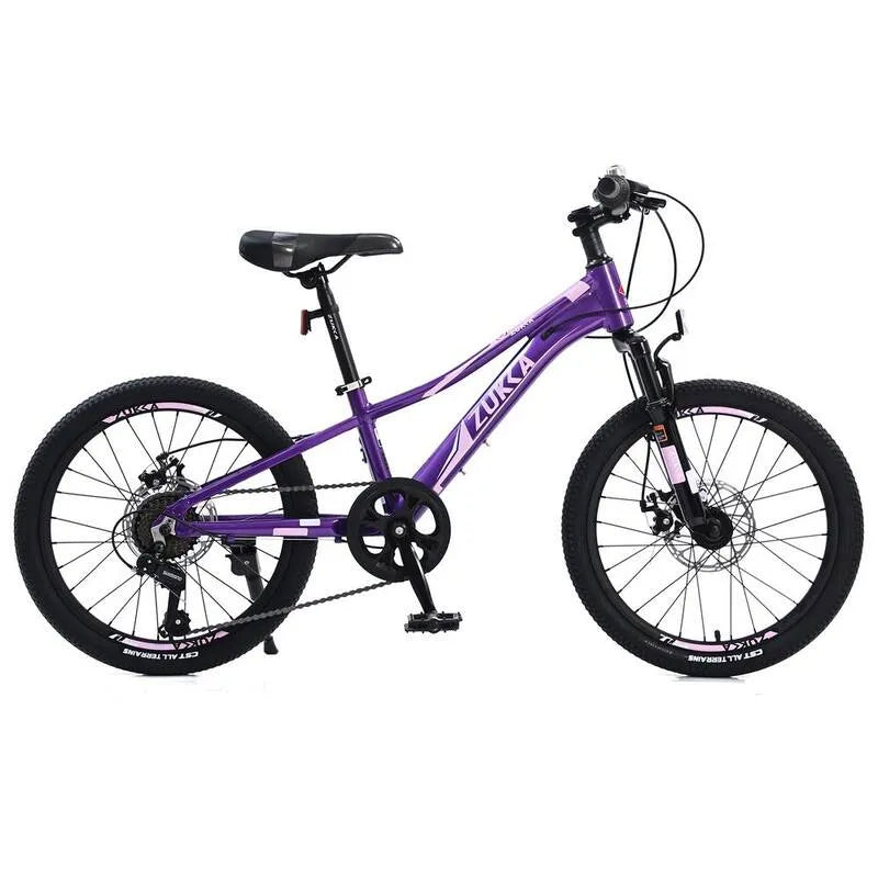7-Stufen, Mountainbike für Mädchen und Jungen Mountain Shimano 7-Stufen Bike in Purple, 20 in.