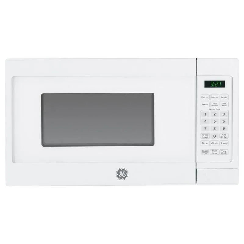 GE, 0. 7 Cu. Ft. Spacemaker Auftisch Mikrowellenofen in Weiß, 0.7 Cu. Ft