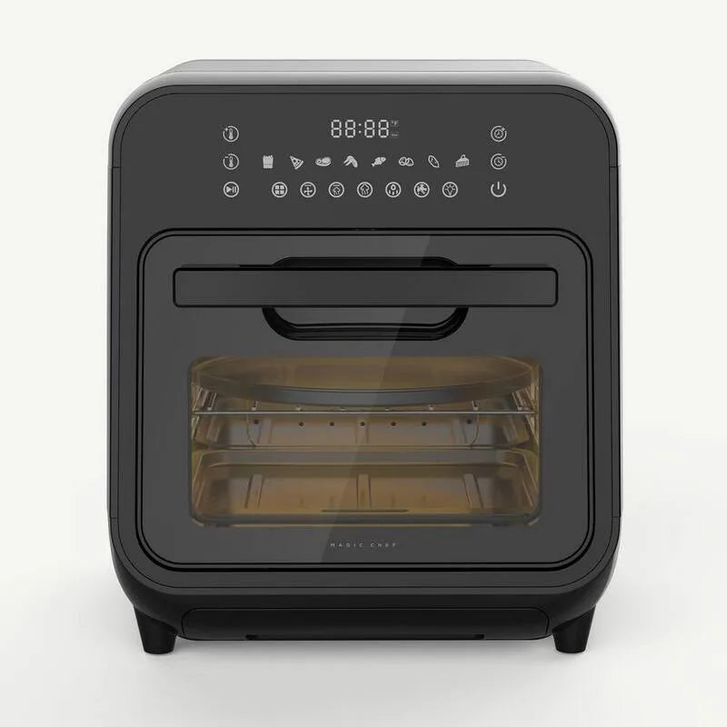 Magic Chef 3-in-1 Air Fryer, 15. 9 qt, in Schwarz, Hot-Air Auftisch Kocher, 15.9 qt