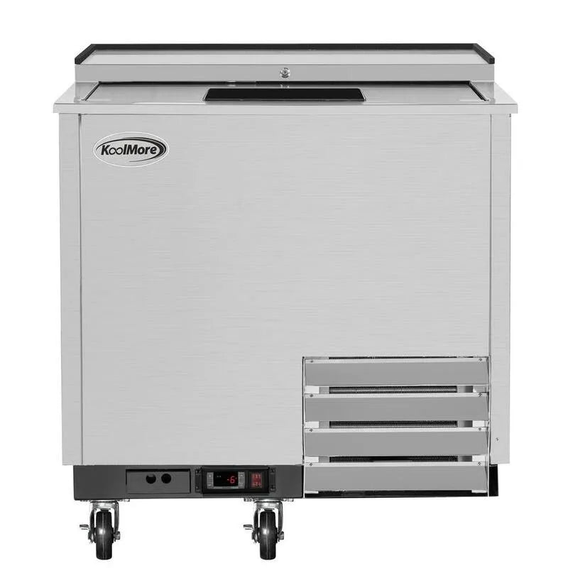Gefrierschrank, 36 in., 9 cu ft, Commercial-Grade Design, Chest, Stahl