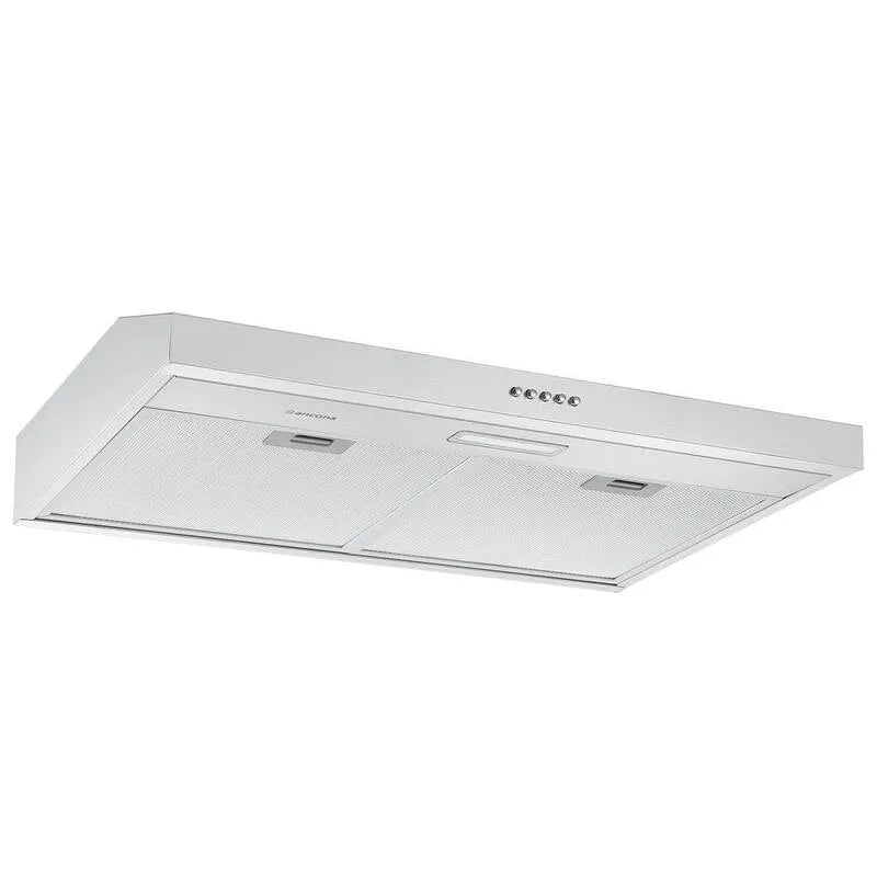Dunstabzugshaube, Edelstahl, 110 CFM, 30 in., Küchenlüftung und Kochabgassystem, mit LED-Licht