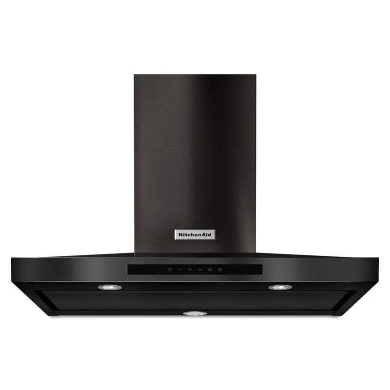 KitchenAid Dunstabzugshaube, 600 CFM, 36 in., Wall-Mountable, Schwarz