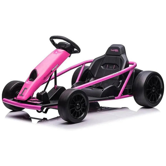 8MPH, 24V, 9Ah Große Batterie, 8MPH Drift Elektroauto mit Musik und Lautsprechern, Rose Red