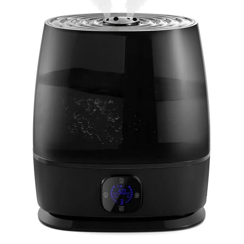 Luftbefeuchter, 1, 59 Gallonen, Innenbereich Cool-Mist Moisture System, 500 sq. ft, Schwarz, 1.59 Gallon