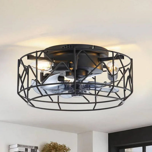 Deckenventilator, 12, 5 in., Fernbedienung, Sampson 12, 5 in., Innen, Schwarz, 12.5 in, Deckenventilatoren mit Beleuchtung