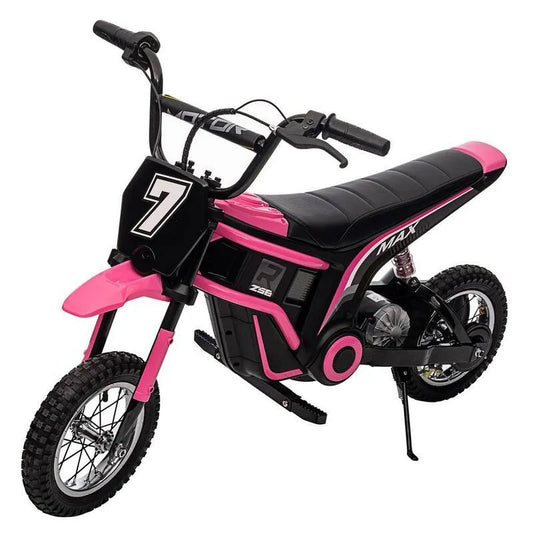 Fahren auf Motorrad, Schnurloses Design, 24V, Kinder, Leichtes Elektro-Dirt-Bike für Kinder