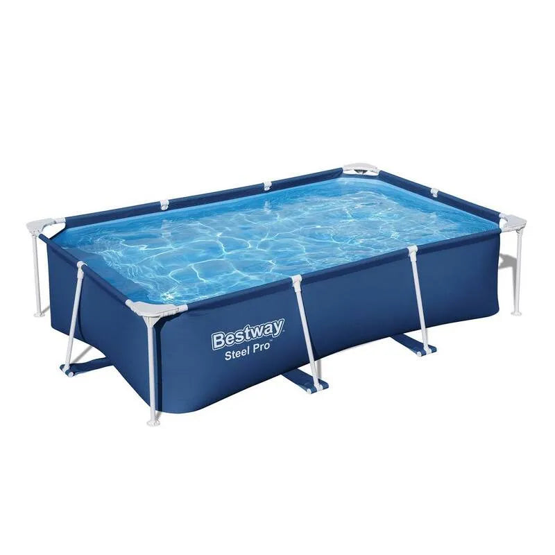 Bestway, 24 in., Deep Metallrahmen Über dem Boden Garten Swimming Pool