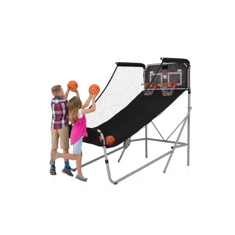 Lifetime, Double Shot Basketball Arcade System, Schwarz, Arcade-Spiele