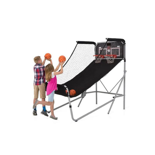 Lifetime, Double Shot Basketball Arcade System, Schwarz, Arcade-Spiele