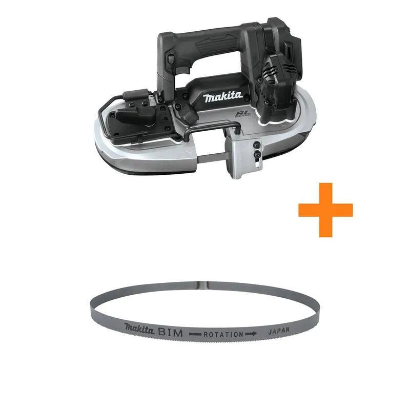 Makita, 18V, 28-3/4 in., 18 TPI Portable Band Sägeklinge, Werkzeug-Only, kabellos Design, kompakte, tragbare Bauweise, bürstenlos