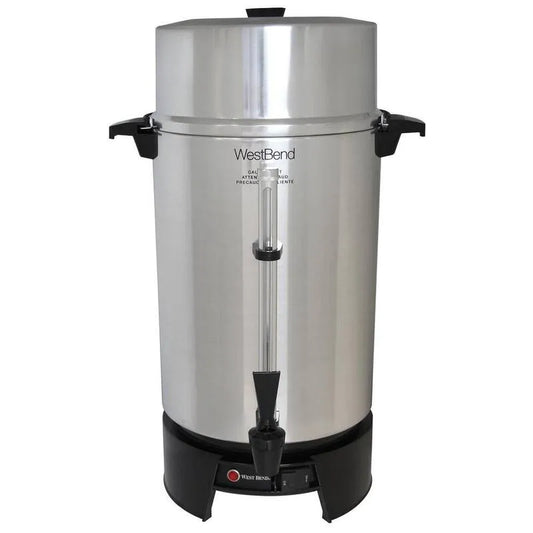 100-Cup, einstellbare Temperatur, kommerzielles Design, Silber, Aluminium