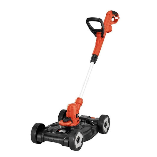 Schwarz+DECKER, 12, 6, 5 AMP, kabelgebunden, 12 in. Electric 3-in-1 Rasentrimmer & Lawn Edger, 6.5 AMP