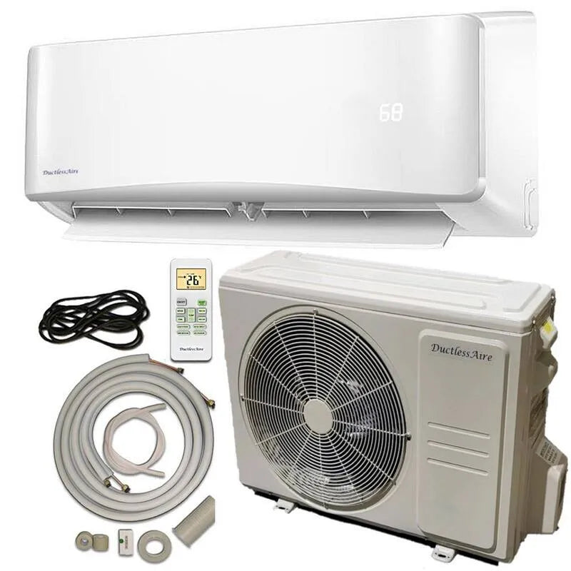 kanalloses Mini-Split-System SEER2, 17. 6 SEER2, 12000 BTU, 220, 12,000 BTU