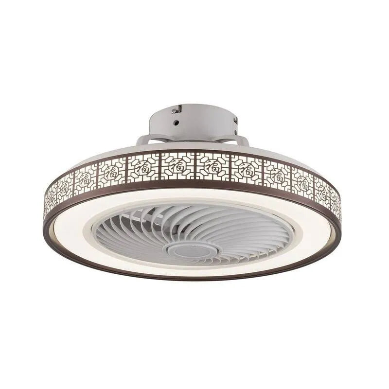 Deckenventilator, 22 in., Fernbedienung, Flush Mount, Innen, Weiß