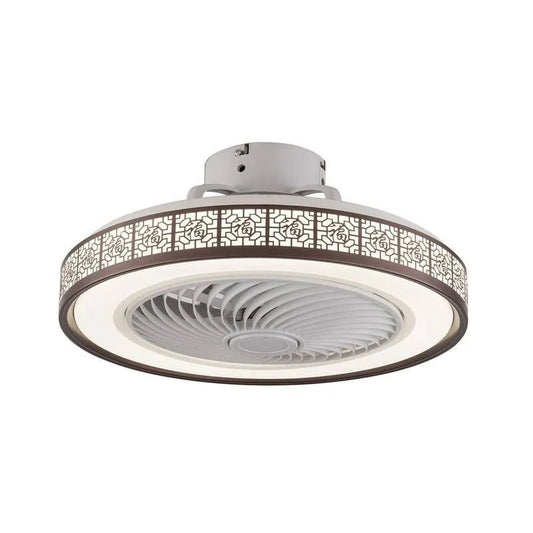 Deckenventilator, 22 in., Fernbedienung, Flush Mount, Innen, Weiß