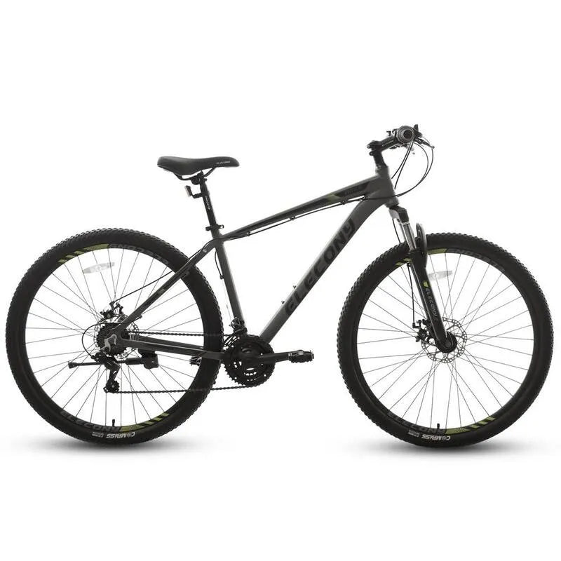 29 in., 29 in. Frauen graues Aluminium Mountain Bike 21 Stufen Mountain Bike Dual Disc Bremsen, 21 Stufen