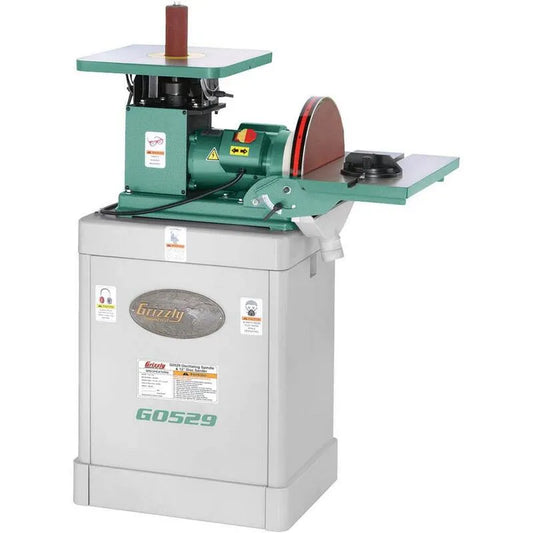 Spindle/12 Spindel/12, 1 HP, 12 in., Disc Sander, 1 HP Oszillieren in. Disc Sander