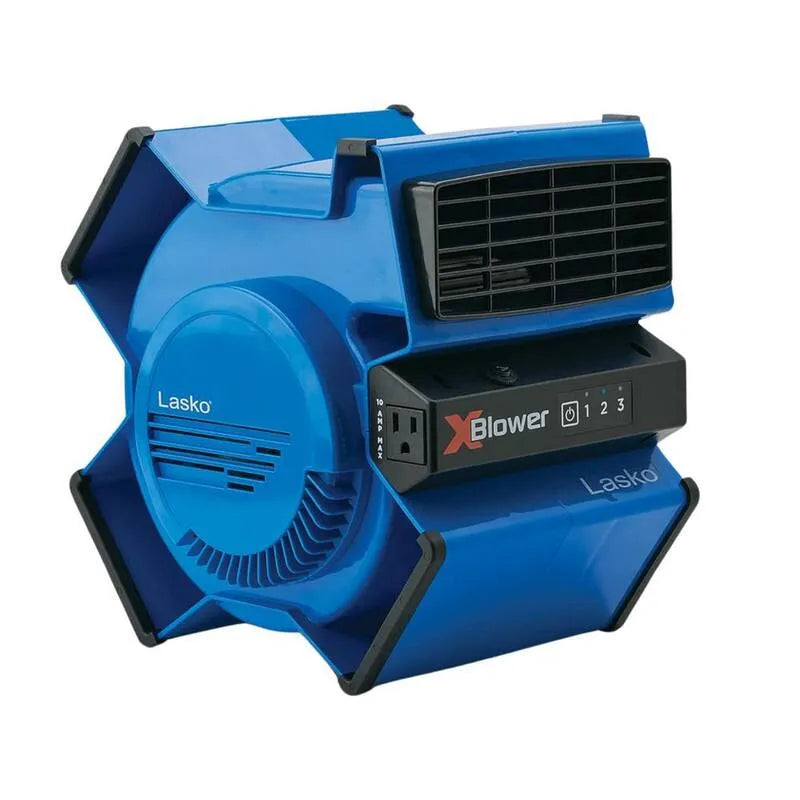 6-Position, Erschöpfung und Trocknung 3-Speeds, X-Blower 6-Position Hochgeschwindigkeits-Fußbodenventilator in Drehrohr-Dienstprogramm für die Kühlung, 11 in.