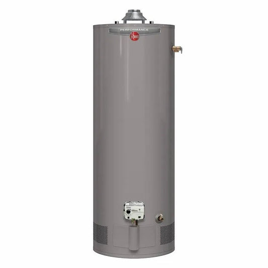 Warmwasserbereiter, 6-Year Rheem 6-Jahres-Erdgas, 40 Gal, 60000 BTU, Performance 40 Gal. Kurz 60000 BTUErdgas-Heizung mit Garantie, 60,000 BTU