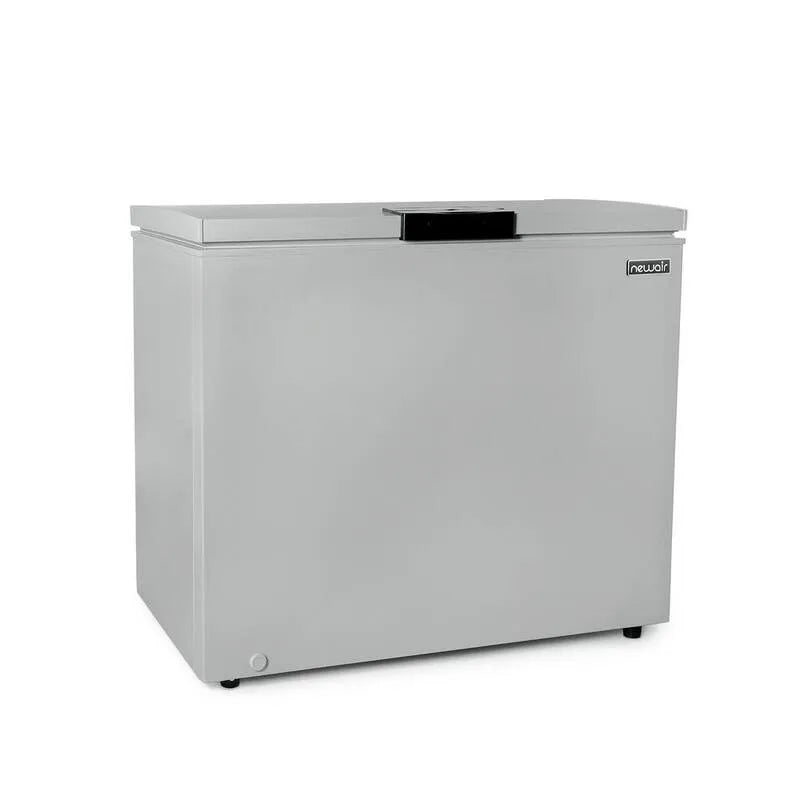 Kühlschrank, 6. 7 cu. ft, Kompakt Portable Design, Brust, Grau, 6.7 cu. ft