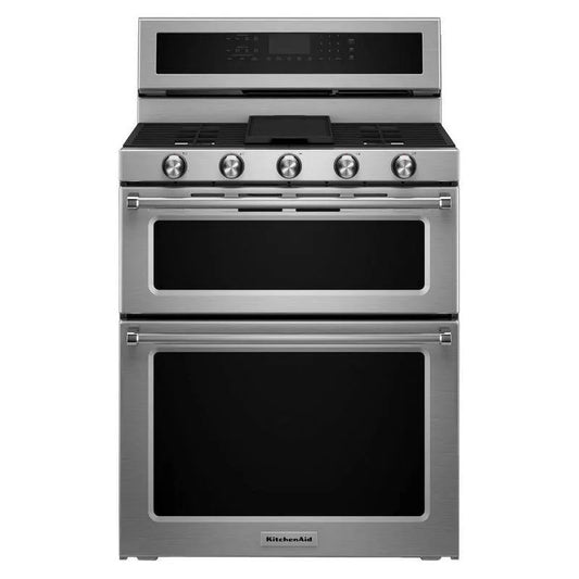 KitchenAid Gas Herd, Edelstahl, Selbstreinigung, Konvektion Kochen, 6. 0 cu. ft, 6.0 cu. ft