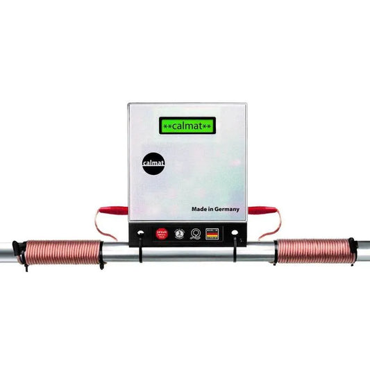 Calmat, 0-59 GPG Elektronisches Anti-Skalierungs- und Rostwasser-Aufbereitungssystem Made in Germany für das ganze Haus, Schwarz, Wasserenthärtersysteme