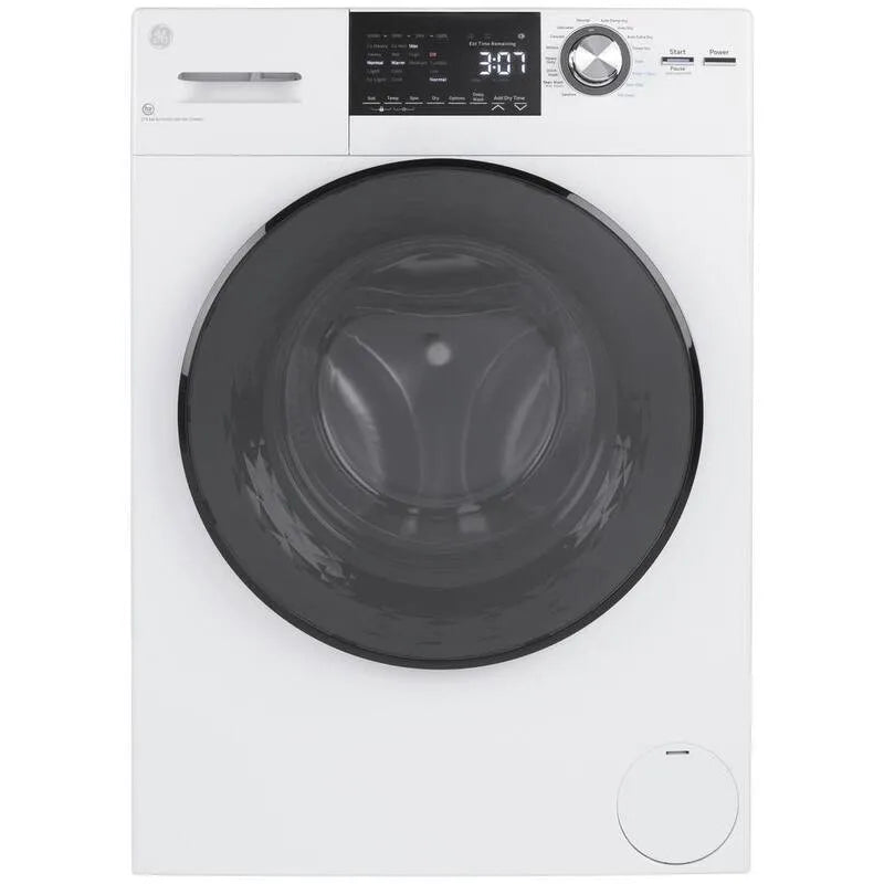 GE 120-Volt Ventless Electric All-In-One Wascher Trockner, Kompakt Portable Design, Ventless Design, 2, 4 cu. ft, Weiß, 2.4 cu. ft