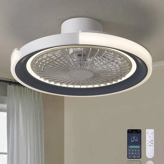 Deckenventilator, 20 in., Fernbedienung, Innen, mit Fernbedienung, Weiß