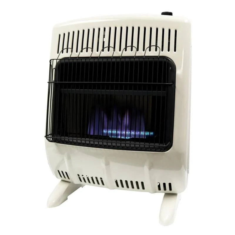 Smart Thermostat, 20000 BTU, Erdgas, Heizungs- und Kühlsystemregler, Blau