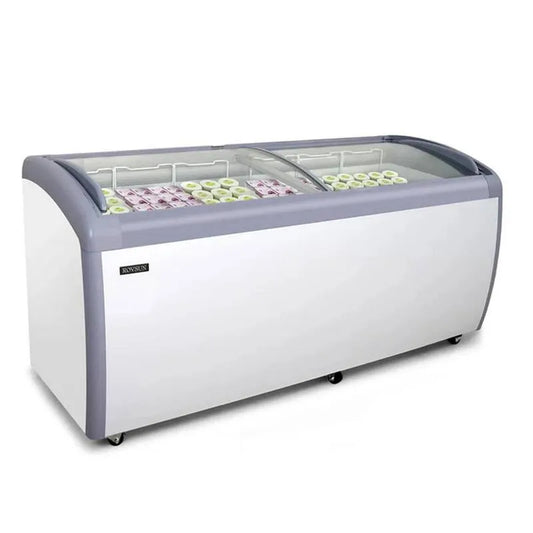 Kommerzieller Gefrierschrank, Commercial-Grade Design, 71 in., 19 cu. ft, manuelle Abtauung, Weiß